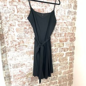 Ann Taylor Little Black Dress with Belt/Sash